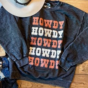 Howdy sweater!